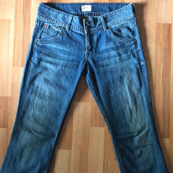 🇺🇸🇬🇧 STUNNING HUDSON Signature Bootcut Jeans - Picture 3 of 8